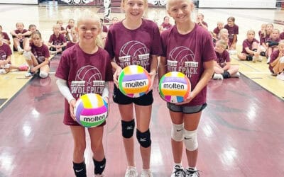 Volleyball camp at Western Christian